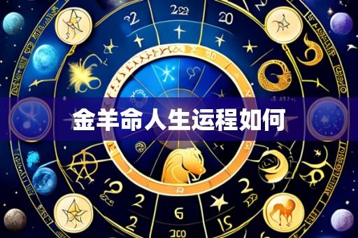 金羊命人生运程如何