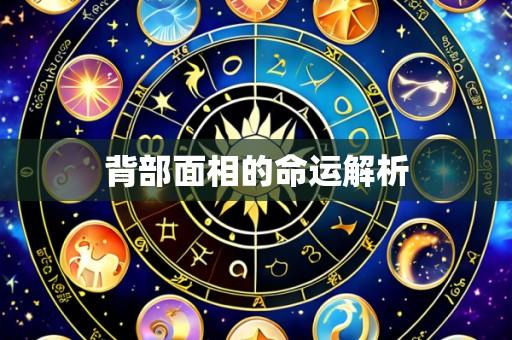 背部面相的命运解析