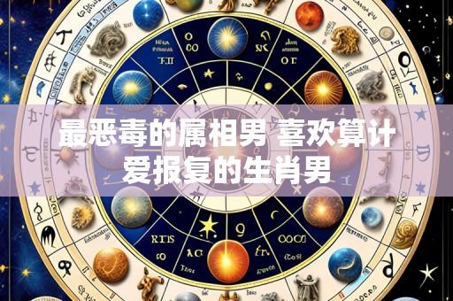 最恶毒的属相男 喜欢算计爱报复的生肖男