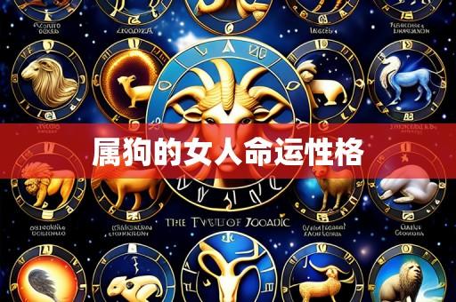 属狗的女人命运性格