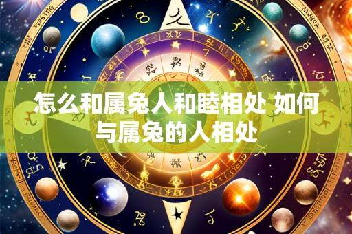 怎么和属兔人和睦相处 如何与属兔的人相处