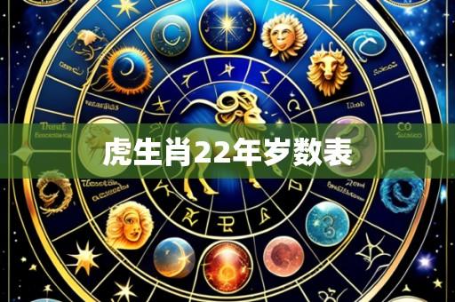 虎生肖22年岁数表