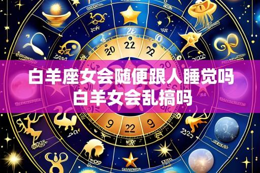 白羊座女会随便跟人睡觉吗 白羊女会乱搞吗