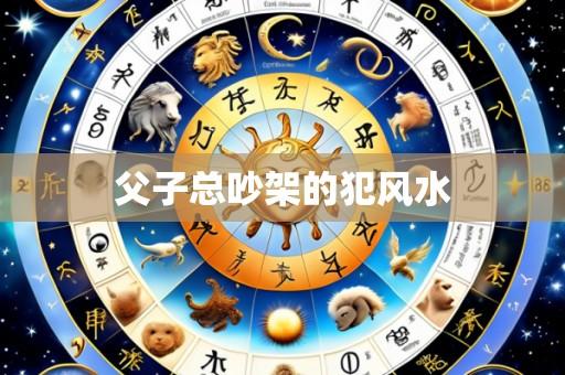 父子总吵架的犯风水