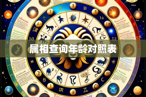属相查询年龄对照表