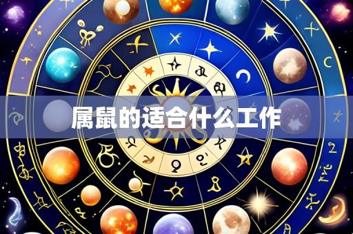 属鼠的适合什么工作