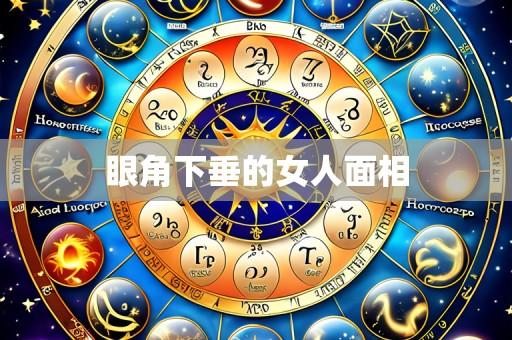 眼角下垂的女人面相