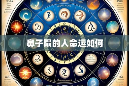 鼻子塌的人命运如何