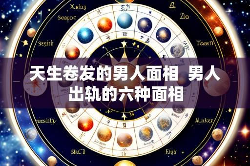 天生卷发的男人面相  男人出轨的六种面相