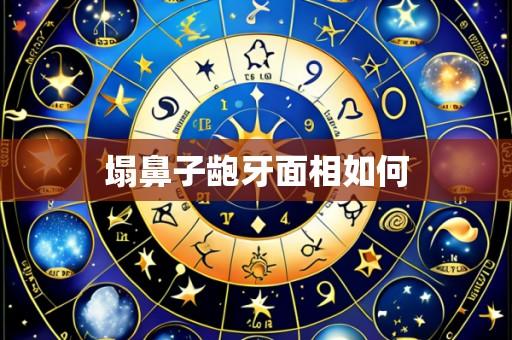 塌鼻子龅牙面相如何