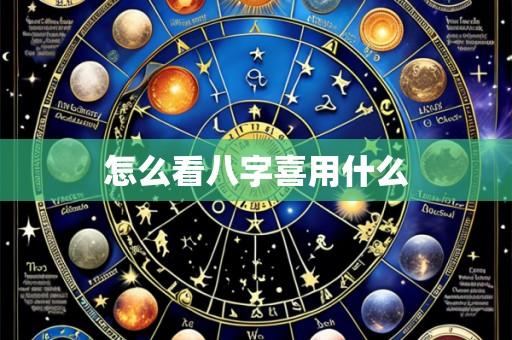 怎么看八字喜用什么