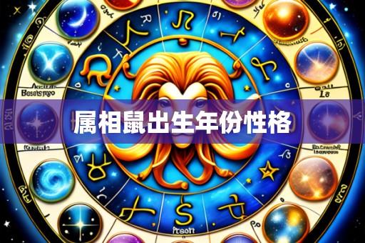 属相鼠出生年份性格
