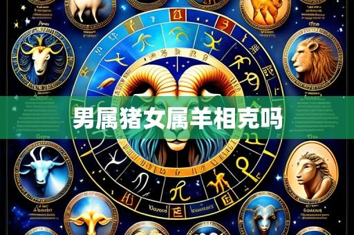 男属猪女属羊相克吗