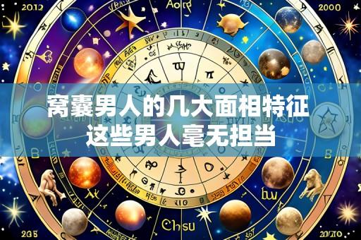 窝囊男人的几大面相特征 这些男人毫无担当