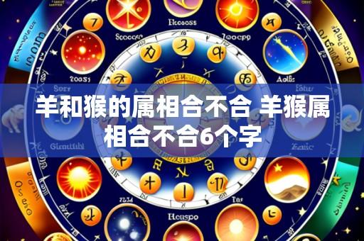 羊和猴的属相合不合 羊猴属相合不合6个字