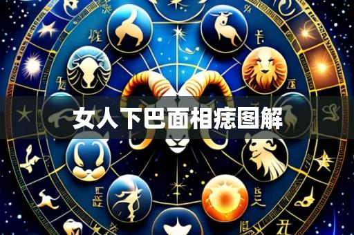 女人下巴面相痣图解