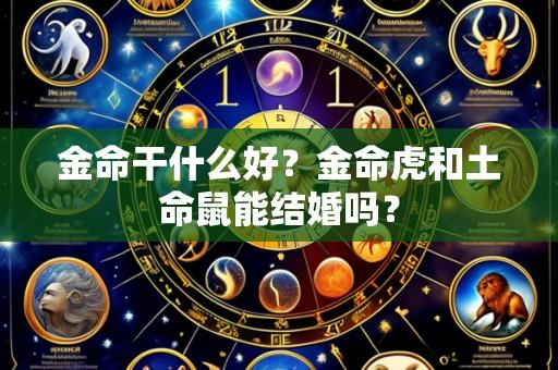 金命干什么好？金命虎和土命鼠能结婚吗？