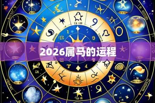 2026属马的运程