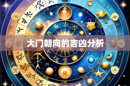 大门朝向的吉凶分析