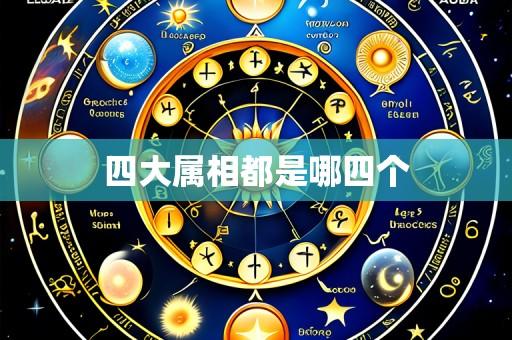 四大属相都是哪四个