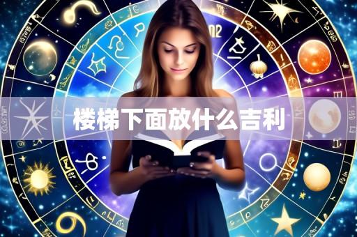 楼梯下面放什么吉利