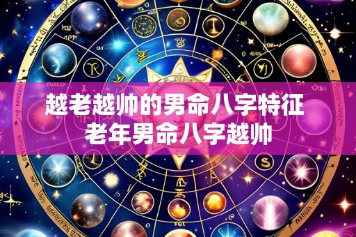 越老越帅的男命八字特征 老年男命八字越帅