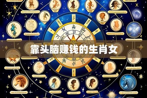 靠头脑赚钱的生肖女