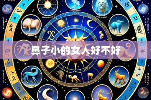 鼻子小的女人好不好