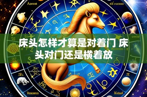 床头怎样才算是对着门 床头对门还是横着放