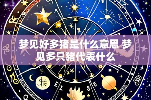 梦见好多猪是什么意思 梦见多只猪代表什么