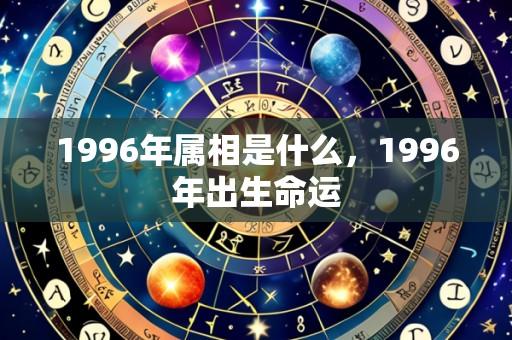 1996年属相是什么,1996年出生命运