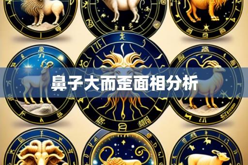 鼻子大而歪面相分析