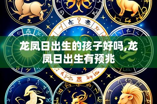 龙凤日出生的孩子好吗,龙凤日出生有预兆
