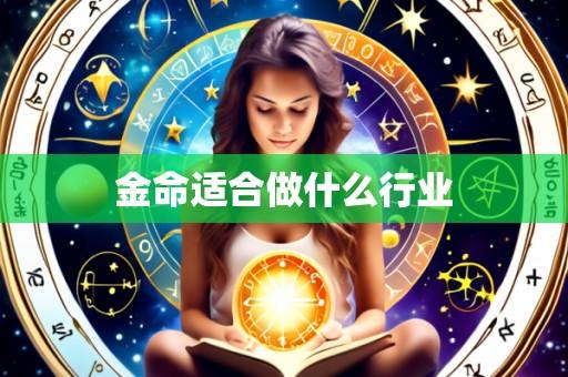 金命适合做什么行业