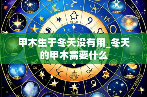 甲木生于冬天没有用_冬天的甲木需要什么