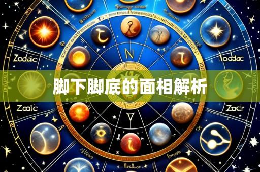 脚下脚底的面相解析