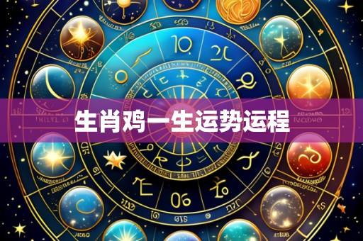 生肖鸡一生运势运程