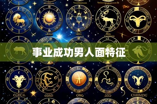 事业成功男人面特征