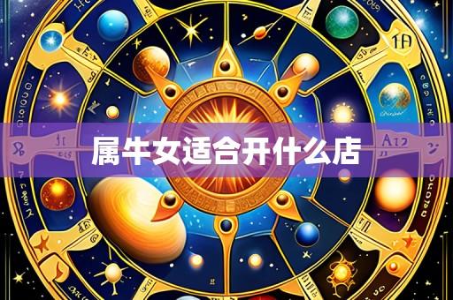 属牛女适合开什么店