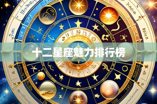 十二星座魅力排行榜