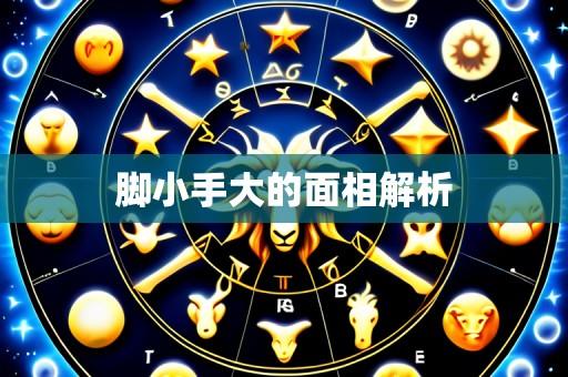 脚小手大的面相解析