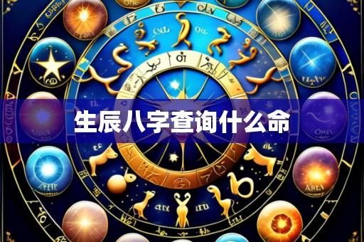 生辰八字查询什么命
