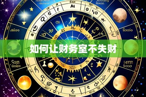 如何让财务室不失财