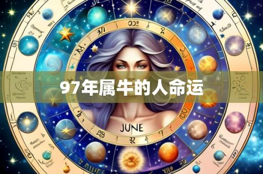 97年属牛的人命运