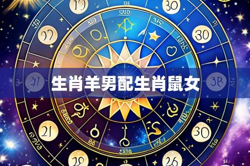 生肖羊男配生肖鼠女