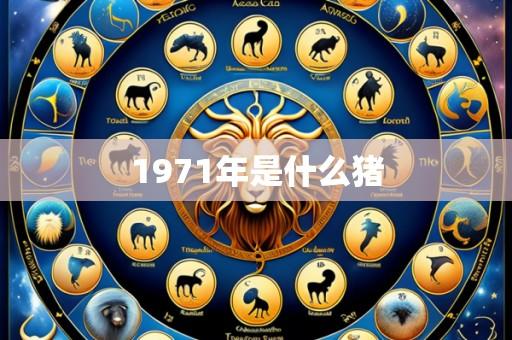 1971年是什么猪