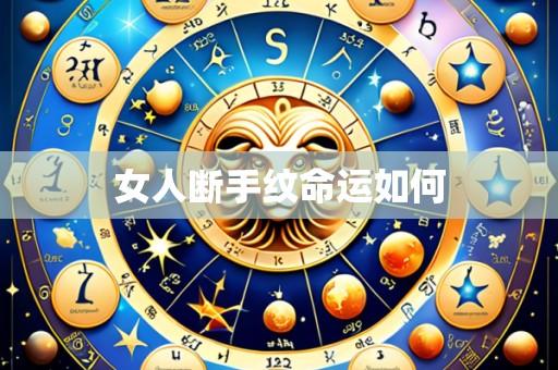 女人断手纹命运如何