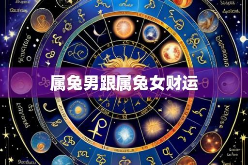 属兔男跟属兔女财运