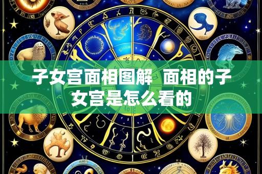 子女宫面相图解 面相的子女宫是怎么看的