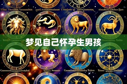 梦见自己怀孕生男孩